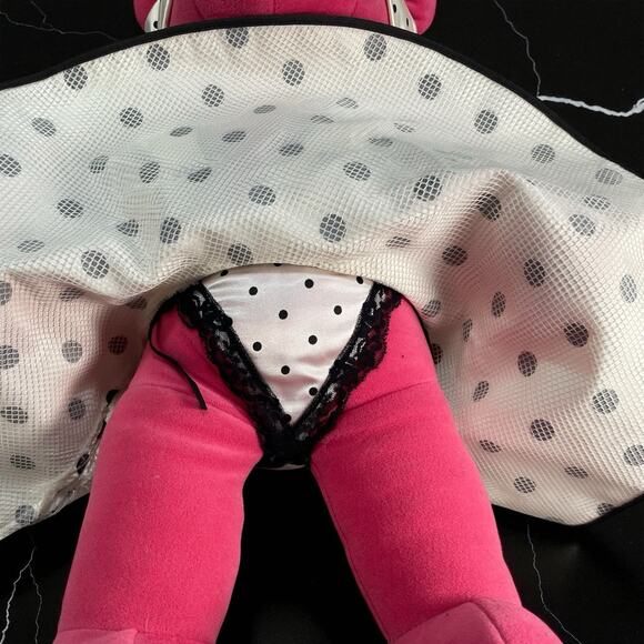 Bearilyn Monroe North American Bear Co. 22" Pink Plush Bear 1979 VIB Vintage - Picture 4 of 9